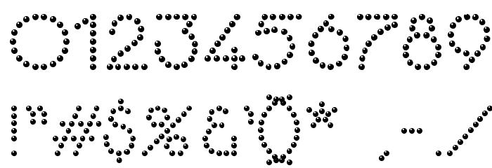K22 Spotty Face Font OTHER CHARS