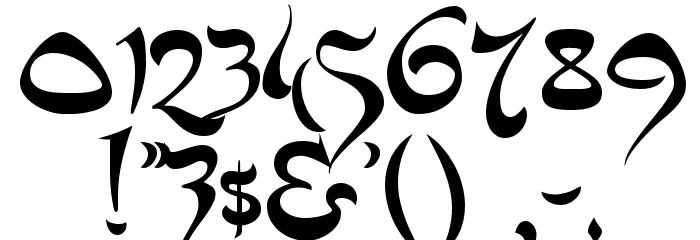 K22 Timbuctu Font OTHER CHARS