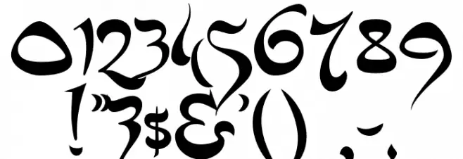 K22 Timbuctu Font OTHER CHARS