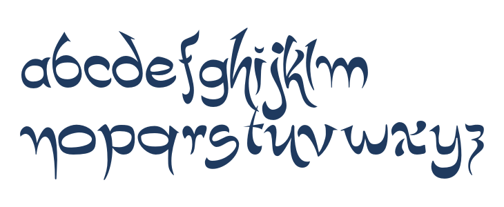 K22 Timbuctu Lowercase