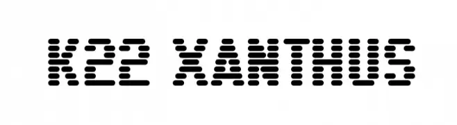 K22 Xanthus  Fuentes Gratis Descargar