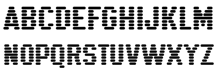 K22 Xanthus Font LOWERCASE