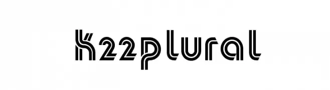 K22Plural  Frei Schriftart Herunterladen