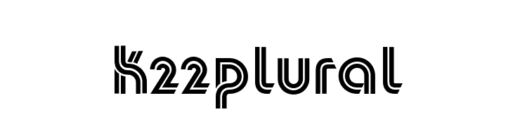 K22Plural  les polices de caractères gratuit tlcharger