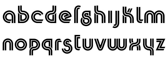 K22Plural Font LOWERCASE