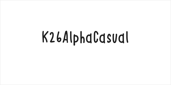K26AlphaCasual Logo