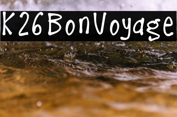 K26BonVoyage Example 2