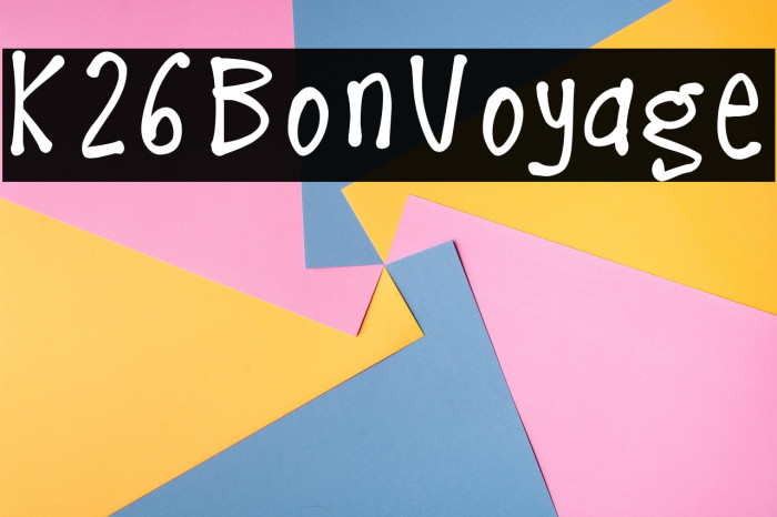 K26BonVoyage Example 3