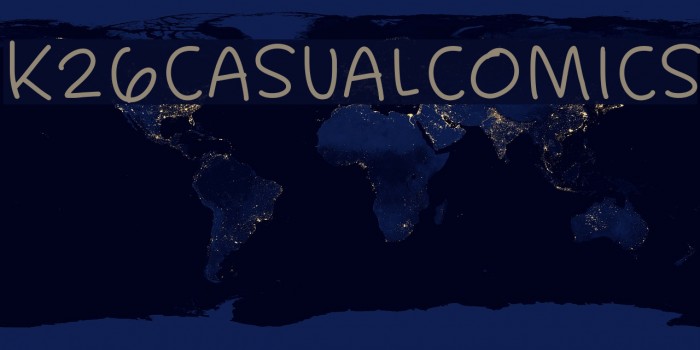 K26CasualComics Font examples