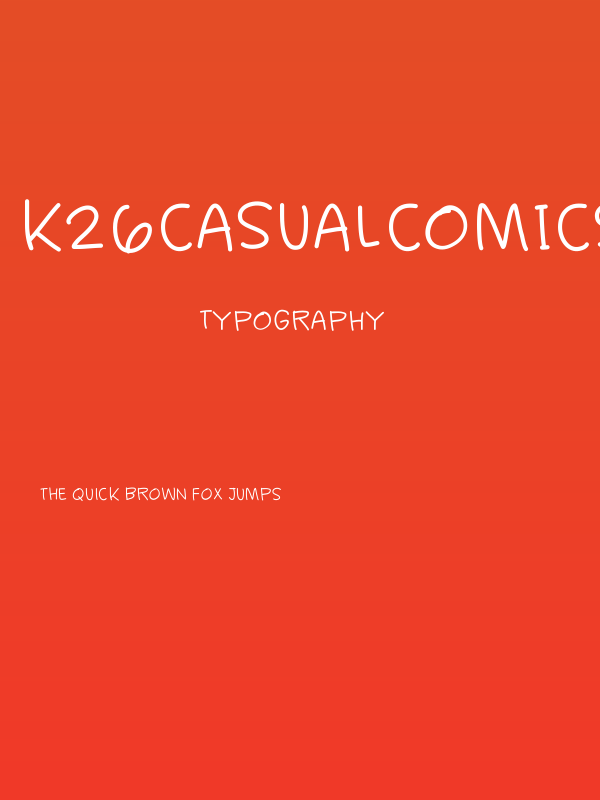 K26CasualComics Poster