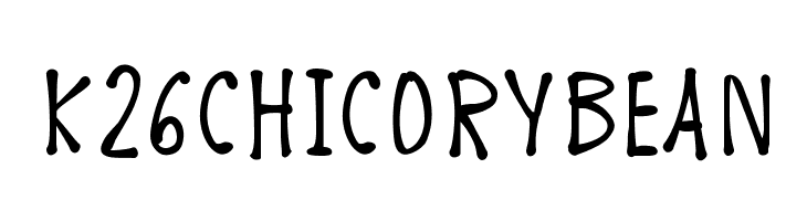 K26ChicoryBean Font