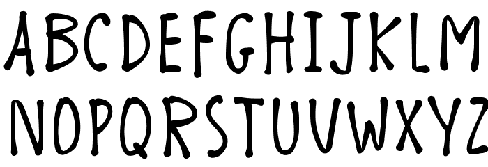 K26ChicoryBean Font LOWERCASE