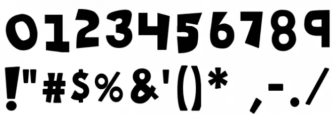 K26ClippitySnippity Font OTHER CHARS