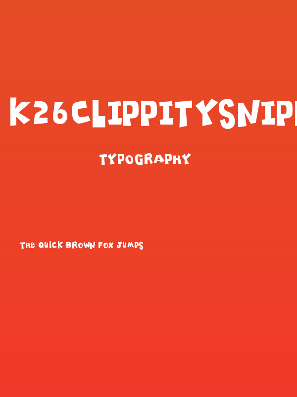 K26ClippitySnippity Poster