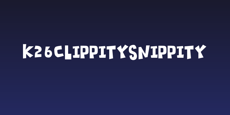 K26ClippitySnippity Social Header