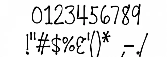 K26DewdropDaisies Font OTHER CHARS