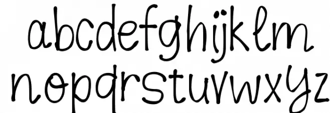 K26DewdropDaisies Fuentes MINÚSCULAS
