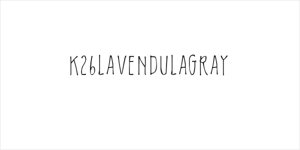 K26LavendulaGray Logo
