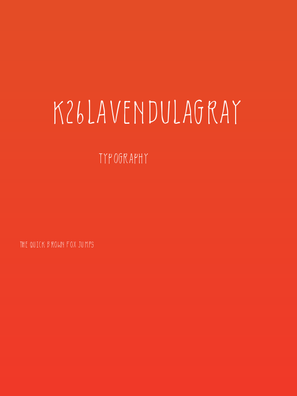 K26LavendulaGray Poster