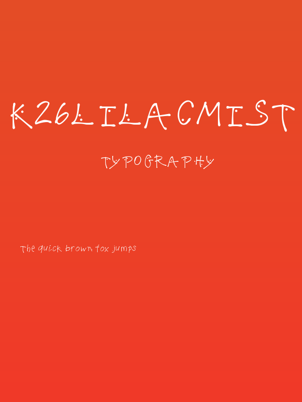K26LilacMist Poster