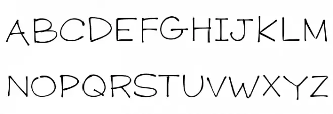 K26PrimrosePeach フォント 大文字
