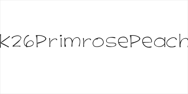 K26PrimrosePeach Logo