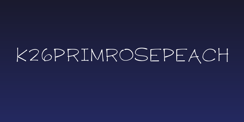 K26PrimrosePeach Social Header