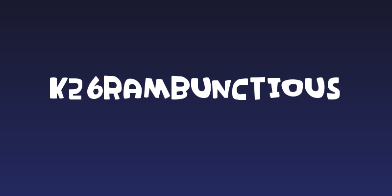 K26Rambunctious Social Header