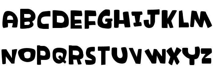 K26Rambunctious Font LOWERCASE