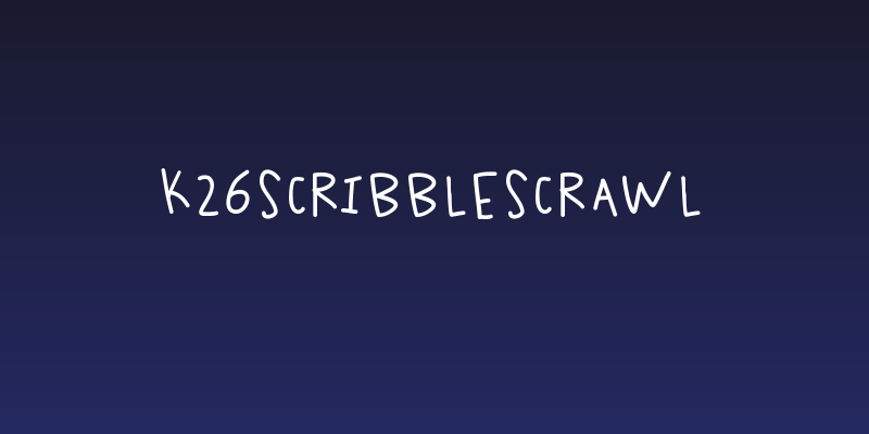 K26ScribbleScrawl Social Header