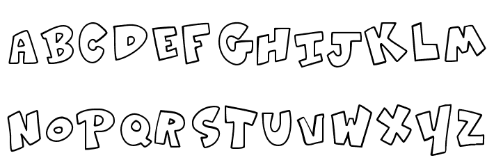 K26SidewalkChalk Font LOWERCASE