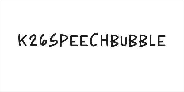 K26SpeechBubble Logo
