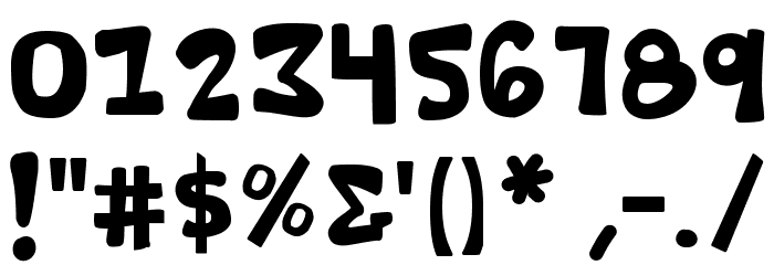 K26Swashbuckle Font OTHER CHARS