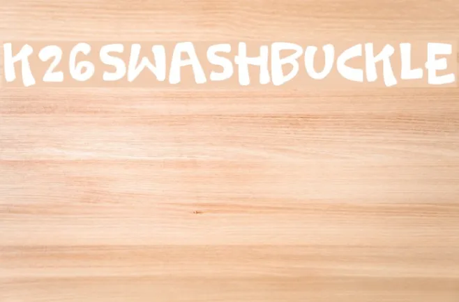 K26Swashbuckle Example 1