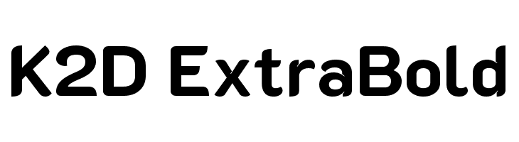 Шрифт extrabold