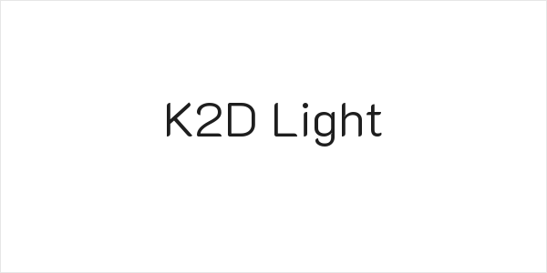K2D Light Logo