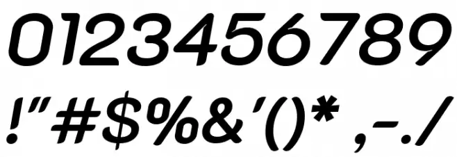 K2D SemiBold Italic Fuentes OTROS CHARS