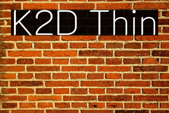 K2D Thin Example 2