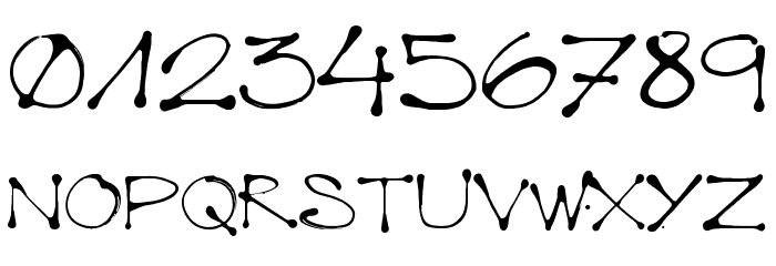 K66 Regular Font OTHER CHARS
