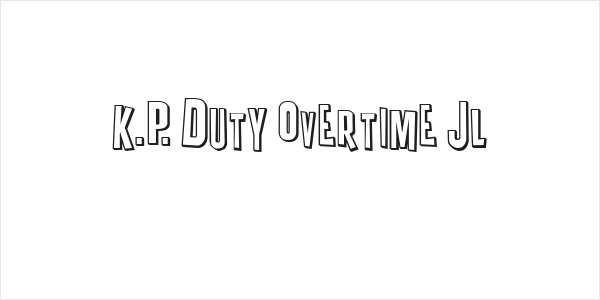 K.P. Duty Overtime JL Logo