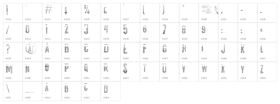 K.P. Duty Textured JL Character Map