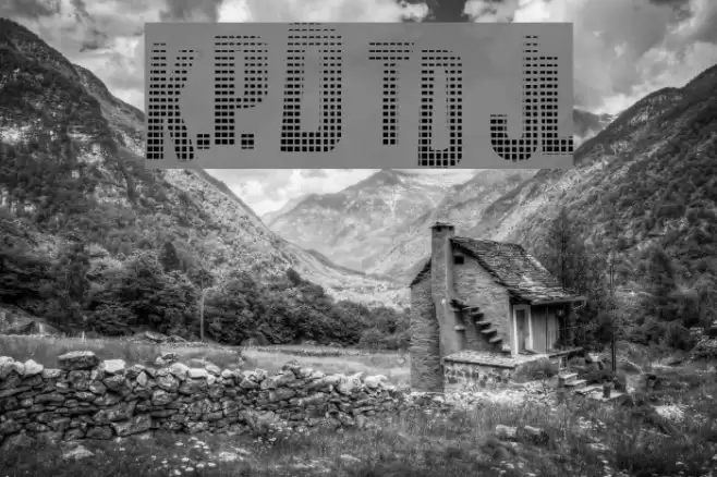 K.P. Duty Textured JL Font examples