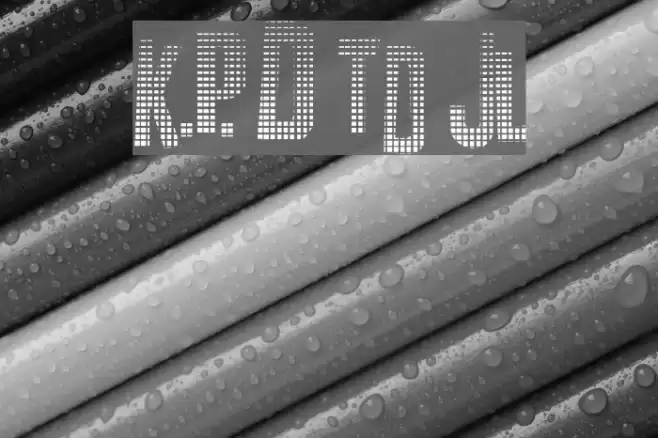 K.P. Duty Textured JL Font examples