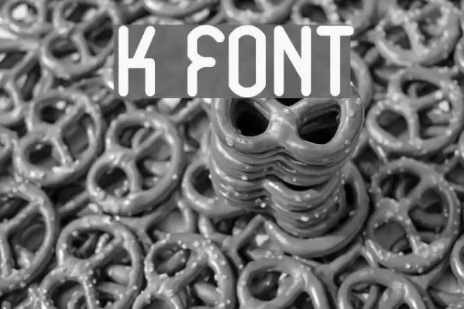 K フォント examples