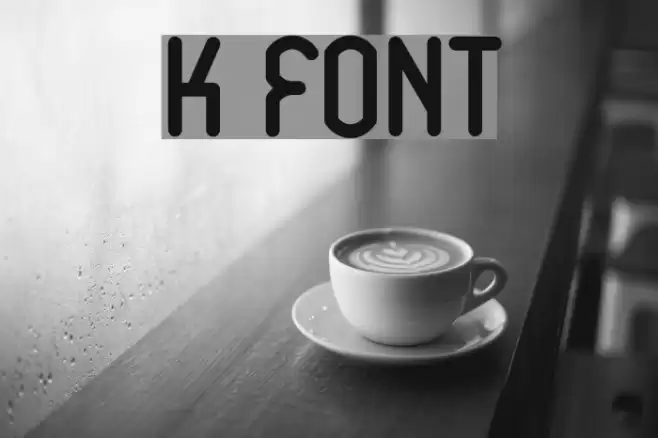 K フォント examples