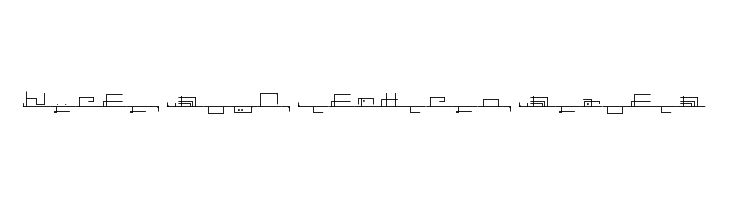 Këble Ruin alphabet Regular  Скачать бесплатные шрифты
