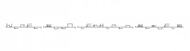 Këble Ruin alphabet Regular  नि: शुल्क फ़ॉन्ट्स डाउनलोड