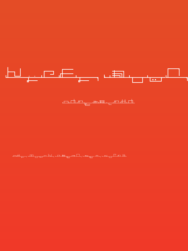 Këble Ruin alphabet Regular Poster