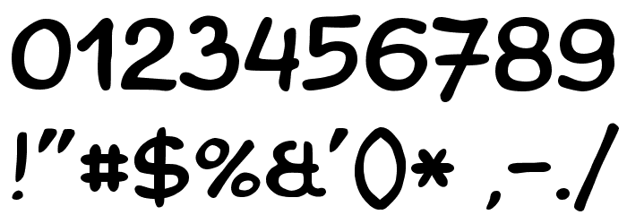 Kája Saudek Basic Font OTHER CHARS