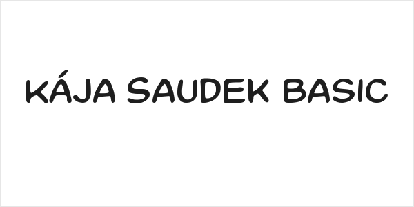 Kája Saudek Basic Logo